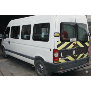 Zadnji zaščitni lok AK002 Black (nerjaveče jeklo)