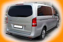 Mercedes Vito/V-razred W447 2014– Zadnji zaščitni lok AK002 Black (nerjaveče jeklo) fotografija 2