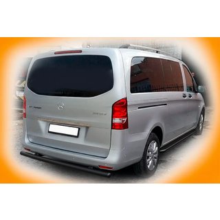 Zadnji zaščitni lok AK002 Black (nerjaveče jeklo) fotografija 2