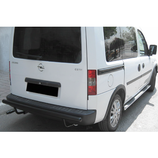 Zadnji zaščitni lok AK002 Black (nerjaveče jeklo) Opel Combo 2002–2012