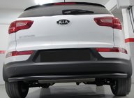 Kia Sportage 2010–2015 Zadnji zaščitni lok AK002 Black (nerjaveče jeklo) fotografija 1