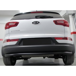 Zadnji zaščitni lok AK002 Black (nerjaveče jeklo) Kia Sportage 2010–2015