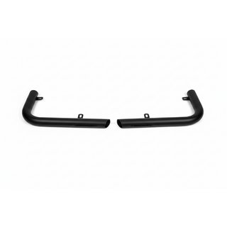 Zadnji vogali AK003 Black (2 kos, nerjavno jeklo) Hyundai H200, H1, Starex 1998–2007 fotografija 2
