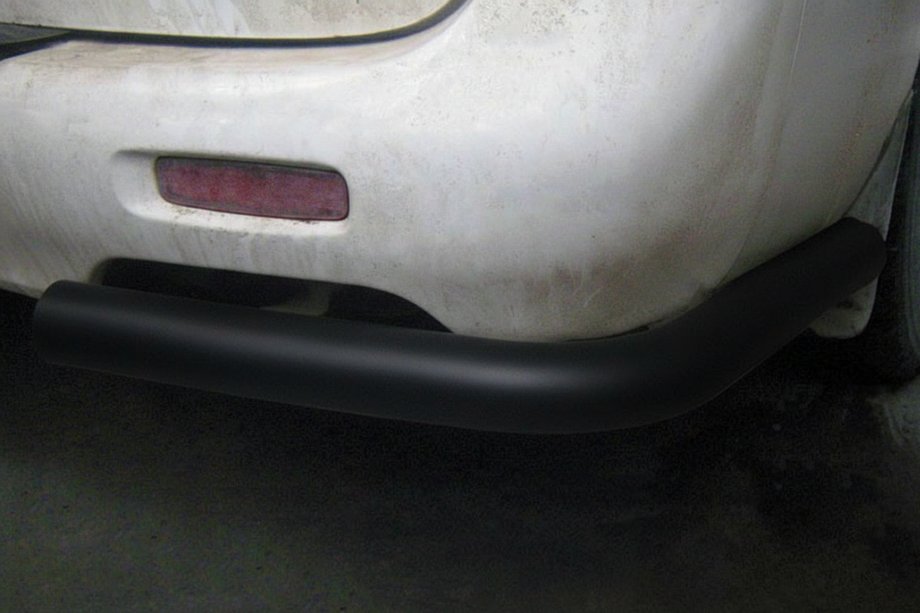 Hyundai H200, H1, Starex 1998–2007 Zadnji vogali AK003 Black (2 kos, nerjavno jeklo) Image