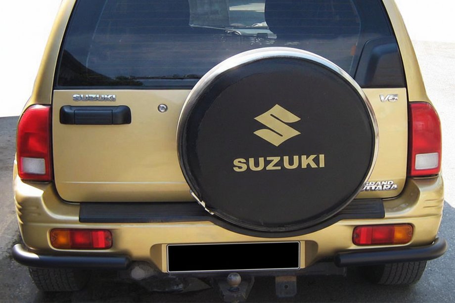 Suzuki Vitara 1998–2006 Zadnji zaščitni lok AK003 Black (nerjaveče jeklo) Image