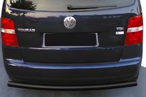 Volkswagen Touran 2003–2010 Zadnji zaščitni lok AK002 Black (1 kos, nerjavno jeklo) fotografija 1