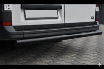 Volkswagen Crafter 2016– Zadnji zaščitni lok AK002 Black (nerjaveče jeklo) fotografija 1