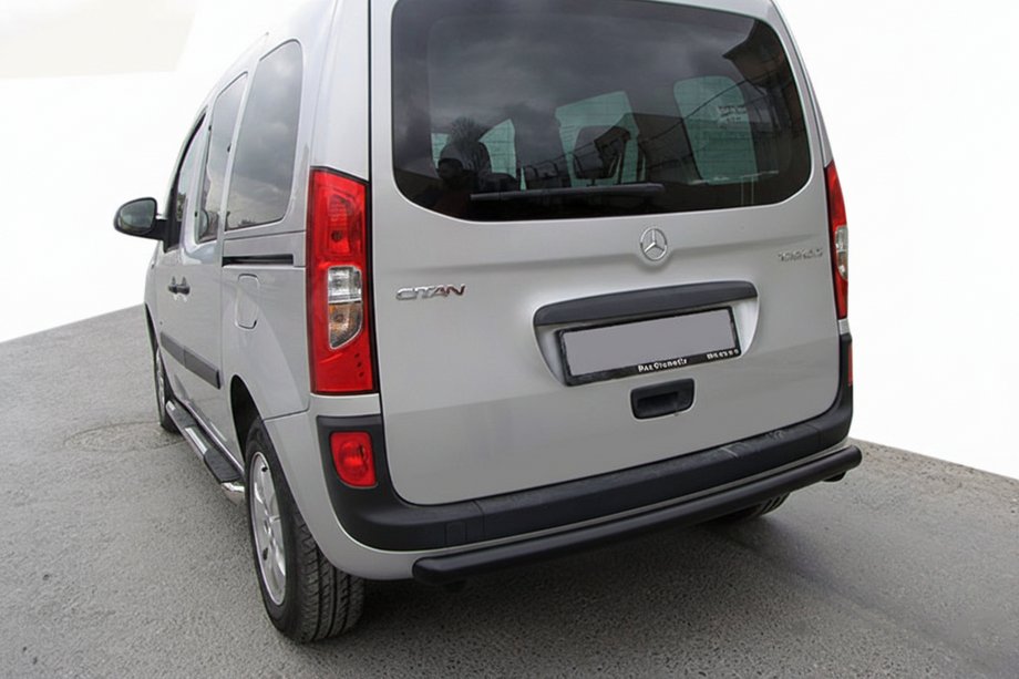 Renault Kangoo 2008–2020 Zadnji zaščitni lok AK002 Black (2 kos, nerjaveče jeklo) Image