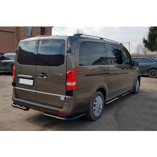 Zaščita zadnjih vogalov AK003 Black (nerjaveče jeklo) fotografija 2