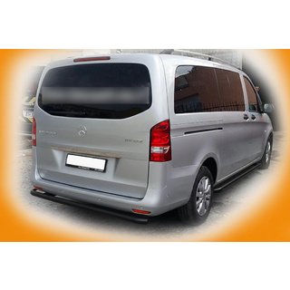 Zaščita zadnjih vogalov AK003 Black (nerjaveče jeklo) fotografija 4