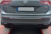 Volkswagen Tiguan 2016–2023 Zadnji zaščitni lok AK001-2 Black (nerjavno jeklo) fotografija 4