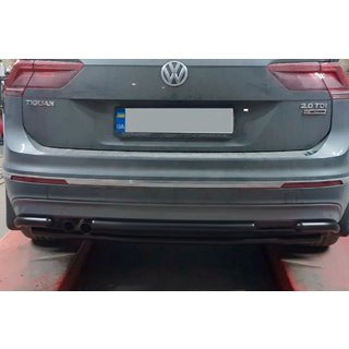 Zadnji zaščitni lok AK001-2 Black (nerjavno jeklo) fotografija 3