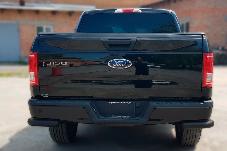 Ford F-150 2014–2021 Zadnji kotni elementi AK003 Black (2 kosa, nerjaveče jeklo) Image