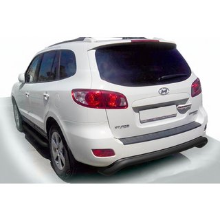 Zadnji zaščitni lok AK007 Black (nerjaveče jeklo) Hyundai Santa Fe 2 2006–2012