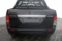 SsangYong Action 2005–2018 Zadnji zaščitni lok AK006 Black (nerjaveče jeklo) fotografija 1
