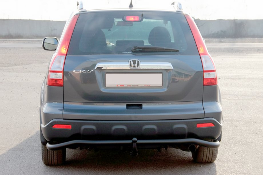 Honda CRV 2007–2011 Zadnji lok AK008 Black (nerjavno jeklo) Image