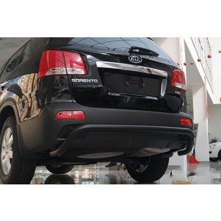 Zadnji zaščitni lok AK007 Black (nerjaveče jeklo) Kia Sorento II XM 2009–2014 fotografija 1