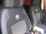 Skoda Fabia 2000–2007 Avtoprevleke (umetno usnje↗tkanina, Premium) fotografija 3