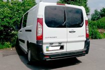 Citroen Jumpy 2007–2017 Zadnji lok Double Black (nerjavno jeklo) fotografija 1