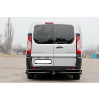 Zadnji kotni loki AK-003-Double Black (2 kos., inox) Peugeot Expert 2007–2016 fotografija 2