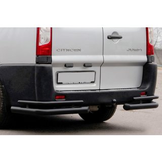Zadnji kotni loki AK-003-Double Black (2 kos., inox) Peugeot Expert 2007–2016 fotografija 1