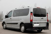 Fiat Scudo 2007–2015 Zadnji vogalni loki AK003-Double Black (2 kos, nerjavno jeklo) fotografija 3