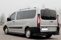 Citroen Jumpy 2007–2017 Zadnji kotni loki Double Black (2 kos, nerjavno jeklo) fotografija 3