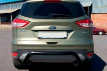 Ford Kuga/Escape 2013–2019 Zadnji lok AK007 Black (nerjavno jeklo) fotografija 4