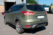 Ford Kuga 2008–2013 Zadnji lok AK007 Black (nerjavno jeklo) fotografija 1