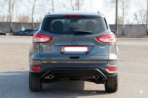Ford Kuga 2008–2013 Zadnji lok AK007 Black (nerjavno jeklo) fotografija 6