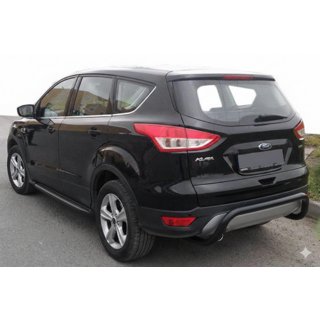 Zadnji lok AK007 Black (nerjavno jeklo) Ford Kuga 2008–2013 fotografija 4