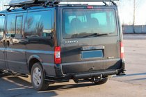 Ford Transit 2000–2014 Zadnji vogalni loki AK003-Double Black (nerjavno jeklo) fotografija 2