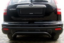 Honda CRV 2007–2011 Zadnji zaščitni lok AK007 Black (nerjaveče jeklo) fotografija 1