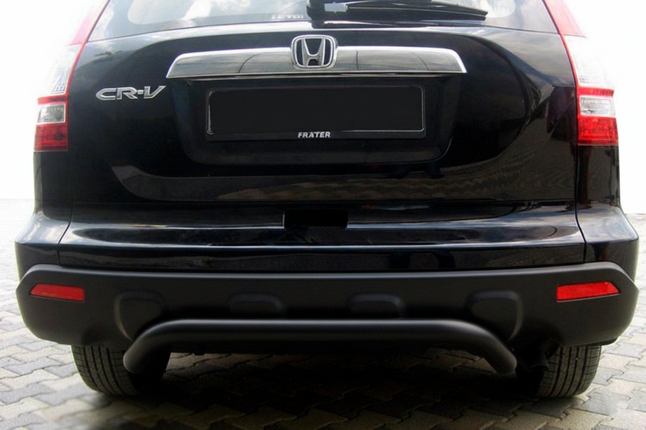 Honda CRV 2007–2011 Zadnji zaščitni lok AK007 Black (nerjaveče jeklo) Image