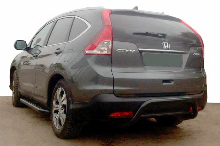 Honda CRV 2012–2016 Zadnji lok AK007 Black (nerjavno jeklo) Image