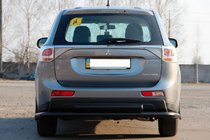 Mitsubishi Outlander 2012–2021 Zadnji zaščitni lok AK004 Black (nerjavno jeklo) fotografija 2