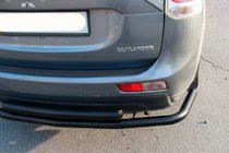 Mitsubishi Outlander 2012–2021 Zadnji zaščitni lok AK004 Black (nerjavno jeklo) fotografija 4