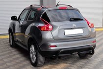 Nissan Juke 2010–2019 Zadnji lok AK007 Black (nerjavno jeklo) fotografija 6