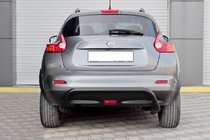 Nissan Juke 2010–2019 Zadnji lok AK007 Black (nerjavno jeklo) fotografija 7