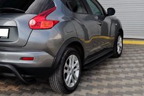 Nissan Juke 2010–2019 Zadnji lok AK007 Black (nerjavno jeklo) fotografija 4