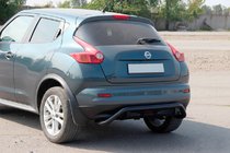 Nissan Juke 2010–2019 Zadnji lok AK007 Black (nerjavno jeklo) fotografija 3
