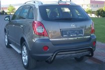 Opel Antara 2006–2017 Zadnji zaščitni lok AK007-1 Black (nerjavno jeklo) fotografija 4