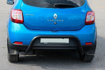 Renault Sandero 2013–2022 Zadnji lok AK007 Black (nerjavno jeklo) fotografija 5