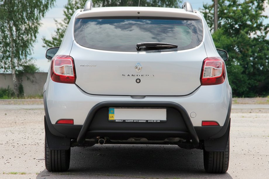 Renault Sandero 2013–2022 Zadnji lok AK007 Black (nerjavno jeklo) Image