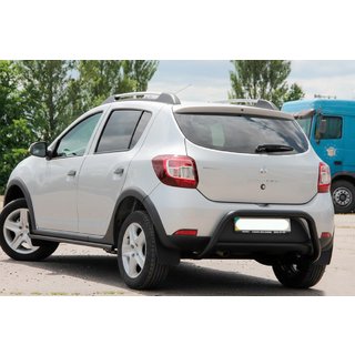 Zadnji lok AK007 Black (nerjavno jeklo) Dacia Sandero 2013–2020 fotografija 3