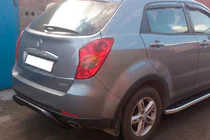 SsangYong Korando 2010–2019 Zadnji lok AK007 Black (nerjavno jeklo) fotografija 4