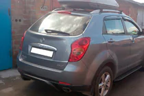 SsangYong Korando 2010–2019 Zadnji lok AK007 Black (nerjavno jeklo) fotografija 2
