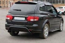 SsangYong Kyron 2005–2014 Zadnji lok AK007 Black (nerjavno jeklo) fotografija 1