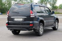 Toyota Land Cruiser Prado 120 2002–2009 Zadnji zaščitni lok AK008 Black fotografija 1