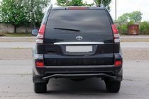 Toyota Land Cruiser Prado 120 2002–2009 Zadnji zaščitni lok AK008 Black fotografija 2